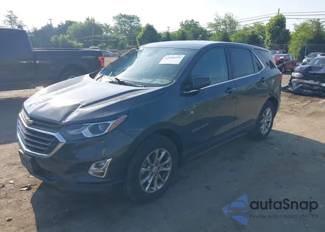 2020 Chevrolet Equinox Fwd Lt 1.5L Turbo из США, поврежденный, VIN 2GNAXKEV8L6207366